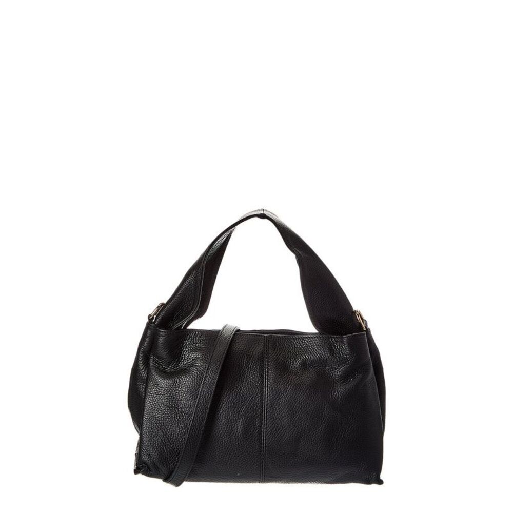 Isabella Rossetti Bliar27 Top Handle Leather Bag, Black